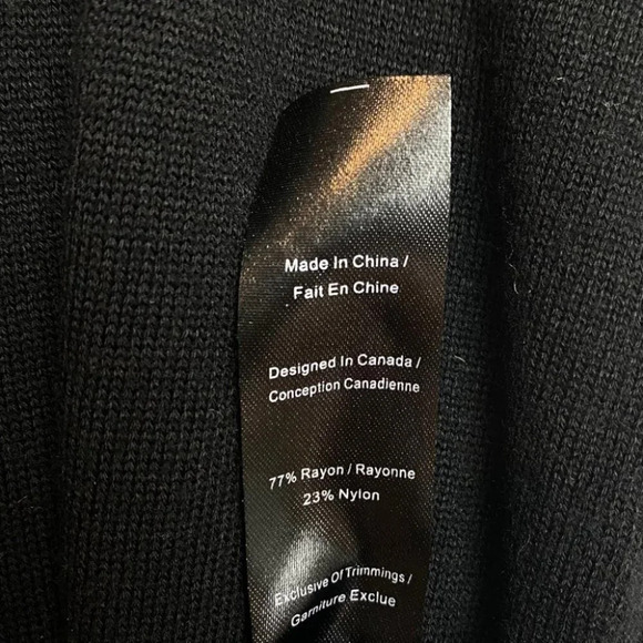 Danier Black Cowl  Neck Sleeveless Top - Picture 9 of 9